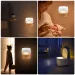 Led Night Light With Motion Sensor EU US Socket AC 85-265V Pir Human Induction Lamp 3 Colors Plug In Wall For Bedroom_maomaolike.com