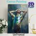 Abstract Male Figure Painting Poster, Vibrant Impasto-style Emotional Half-Nude Figure Poster, Bold Expressive Color Strokes To Add Dramatic Artistic_maomaolike.com