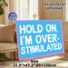 Slogan Typography Painting Poster, Vibrant Bold Text Style Poster, Relatable Humorous Message Ideal For Bedroom, Home Office Decor_maomaolike.com