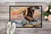 Pelican Doormat Front Door Mat Indoor Outdoor Rugs For Entryway, Non Slip Washable Low Pile, 24H X 36W_maomaolike.com