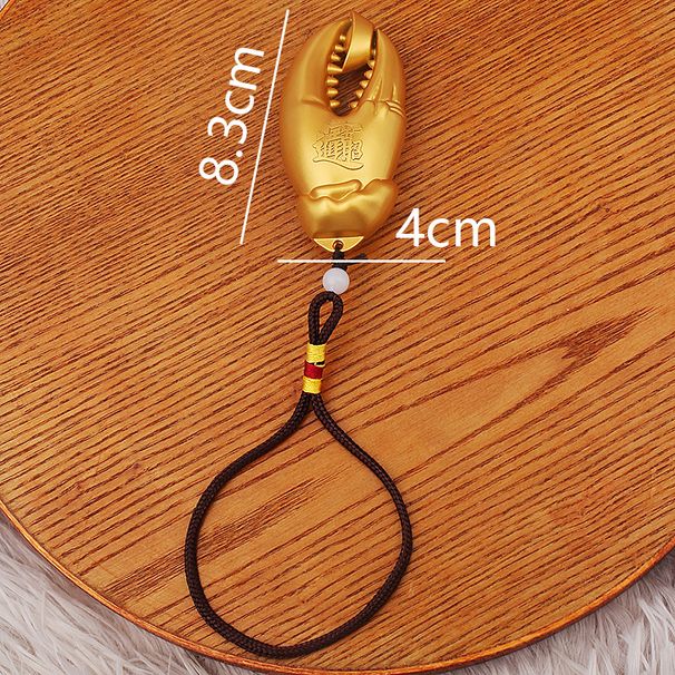 Handheld Money Yuanbao Crab Claw Ornament Home Decor Stress Relief Gift Gathering Wealth And Good Luck_maomaolike.com