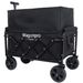 Expandable Dual-Layer Utility Wagon With 100% Extra Space - 225lbs Grocery Cart For Camping, Shopping, Sports, Gardening, Fishing, Black_maomaolike.com