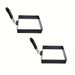 4pcs Non-Stick Square Egg Rings with Silicone Handle, Stainless Steel Egg Mold for Breakfast Sandwiches,Christmas, Halloween, Easter, Hanukkah_maomaolike.com