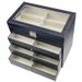 Unisex Glasses storage box multi layer sunglasses storage box glasses collection box home display box leather glasses box plaything_maomaolike.com