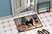 Flat-Coated Retriever Cozy Christmas Doormat Front Door Mat Indoor Outdoor Rugs For Entryway, Non Slip Washable Low Pile, 24H X 36W_maomaolike.com