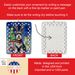 Schnauzer Christmas Reindeer Porcelain Ornament Christmas Tree Hanging Decorations For Home Christmas Holiday, Rectangle, Gift, Multicolor_maomaolike.com