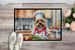 Cairn Terrier The Chef Doormat Front Door Mat Indoor Outdoor Rugs For Entryway, Non Slip Washable Low Pile, 24H X 36W_maomaolike.com