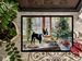 Boston Terrier Christmas Cookies Doormat Front Door Mat Indoor Outdoor Rugs For Entryway, Non Slip Washable Low Pile, 24H X 36W_maomaolike.com