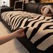 Home Textile Leopard Print Thick Plush Sofa Cushion Non Slip Sofa Cover Cloth_maomaolike.com
