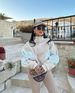 Women's Clothing Autumn and Winter Hot Style Loose Casual Versatile Top Long Sleeve Color Block Stand Collar Jacket for Women_maomaolike.com