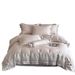 1YLS Romantic Lenzing Tencel Pure Cotton Four-Piece Home Textile High-End Silky Bedding Set Light Luxury_maomaolike.com