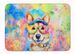 Corgi Hippie Dawg Memory Foam Kitchen Mat Machine Washable Anti-Fatigue Mat Cushion Comfort Bath Mat Or Kitchen Rug_maomaolike.com