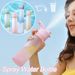 650ml Spray Portable Outdoor Sport For Girls Gym Fitness Drinking Drinkware Hiking Riding Water Bottle_maomaolike.com