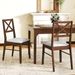 Upholstered Side Dining Chairs Set Of 2 With Rubber Wood Frame_maomaolike.com