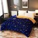 Wholesale Snowflake Winter Lamb Wool Double-Sided Milk Student Dormitory Thickened Warm French Velvet Quilt Core_maomaolike.com