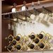 Red Shelf Light Luxury High-end Household Display Wine Cabinet Storage Rack Living Room Organizer_maomaolike.com