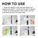 Jakehoe Power Bathroom Foamer, Toilet Tub Wash Basin Tile Decontamination Cleaning Spray_maomaolike.com