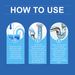 Jaysuing Drain Foam Cleaner Unclogs Heavy Grease In Kitchen, Toilet And Bathroom Drains_maomaolike.com