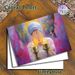 Candlelit Prayer Painting Poster, Vibrant Impressionist-style Poster, Emotive Artwork Featuring Figure With Headscarf By Lit Candles, Artistic Decor_maomaolike.com