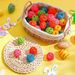 40 PCS Colorful Wicker Rattan Balls 1.18 Inch Orbs Vase Fillers 5 Colors Sphere Table Centerpiece For DIY Crafts Easter Day Valentine's Holiday Party Decoration_maomaolike.com