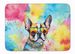 Boston Terrier Hippie Dawg Memory Foam Kitchen Mat Machine Washable Anti-Fatigue Mat Cushion Comfort Bath Mat Or Kitchen Rug_maomaolike.com