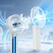 New Handheld Fan, Cute And Portable, Small Mini Fan For Students, USB Rechargeable, Long Battery Life, Strong Airflow_maomaolike.com