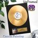 Jeff Beck's Guitar Shop Gold Record Painting Poster, Sleek Glossy Gold Record With Album Details Poster, Retro Music-themed Decor Ideal For Home Music_maomaolike.com