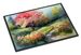 North Carolina Dogwoods In Watercolor Doormat Front Door Mat Indoor Outdoor Rugs For Entryway, Non Slip Washable Low Pile, 24H X 36W_maomaolike.com