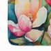 Mississippi Magnolia In Watercolor Memory Foam Kitchen Mat Machine Washable Anti-Fatigue Mat Cushion Comfort Bath Mat Or Kitchen Rug_maomaolike.com