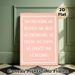 Inspirational Quote Painting Poster, Soft Pink Minimalist Typographic Poster, Positive Inclusive Message Creates Warm Atmosphere, Ideal For Office_maomaolike.com