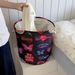 Original Retro Heart-shaped Large-capacity Foldable Storage Basket Home Use, Suitable For Storing Clothes, Toys, And Miscellaneous_maomaolike.com