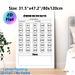 $1000 In 30 Days Saving Challenge Painting Poster, Minimalist Black-and-White Poster, Practical Saving Tracker To Monitor Progress, Suitable For Home_maomaolike.com