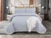 5pcs Big Lace Edge European Noble Bedding Set, Tassel Pendant ,Bamboo Fiber Bedspread Set_maomaolike.com