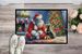 Terrier And Santa Claus Doormat Front Door Mat Indoor Outdoor Rugs For Entryway, Non Slip Washable Low Pile, 24H X 36W_maomaolike.com