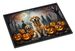 Golden Retriever Spooky Halloween Doormat Front Door Mat Indoor Outdoor Rugs For Entryway, Non Slip Washable Low Pile, 24H X 36W_maomaolike.com