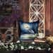 Blue Heron Under The Moonlight Throw Pillow Machine Washable, Indoor Outdoor Decorative Pillow For Couch, Bed Or Patio, 14Hx14W_maomaolike.com
