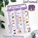 Osteoporosis Diet Food Chart Painting Poster, Informative Organized Dietary Guide Poster, Practical Bone-health Nutrition Reference Ideal For Kitchen_maomaolike.com