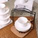 Kitchen Water Draining Coffee Mug Glass Cup Plate Storage Organizer Dish Drainboard Drying Rack Holder_maomaolike.com