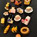 3D Magnetic Stickers, Decorative Food Toys, Bread And Dessert Designs, Personalized Creative Refrigerator Door Home_maomaolike.com