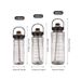 LUSQI 1.5 L/2L/3L Bottle Large Capacity Water Cup Leak-proof With Straw Plastic&Time Stamp For Home Outdoor Sports_maomaolike.com