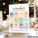 Calm-Down Choice Board Painting Poster, Soft-hued Cartoon-style Poster, Features Gentle Stress-relief Activities, Ideal For Office, Lounge And_maomaolike.com