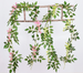 Artificial Wisteria Fake Decorative Twining Hanging Plastic Vine String Flower Plant Air Conditioner Pipe Cover_maomaolike.com