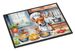 Basenji The Chef Doormat Front Door Mat Indoor Outdoor Rugs For Entryway, Non Slip Washable Low Pile, 24H X 36W_maomaolike.com