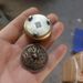 Mini Dragon And Phoenix Sandalwood Coil Three-Legged Offering Copper Alloy Household Antique-Style Incense Burner_maomaolike.com