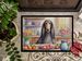 Decorating Easter Afghan Hound Doormat Front Door Mat Indoor Outdoor Rugs For Entryway, Non Slip Washable Low Pile, 24H X 36W_maomaolike.com