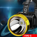 LED Headlamp High Brightness Range Rechargeable Waterproof Ultra Bright Head-Mounted Mining Lamp Long Battery Life_maomaolike.com
