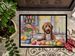 Decorating Easter Labradoodle Doormat Front Door Mat Indoor Outdoor Rugs For Entryway, Non Slip Washable Low Pile, 24H X 36W_maomaolike.com