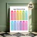 Multiplication Table Painting Poster, Vibrant Categorized Numeric Chart Poster, Practical Math Learning Aid, Suitable For Study Spaces And Classrooms_maomaolike.com