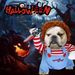 Dog Halloween Costumes - Chucky Dog Costume With Knife For Pets Party Christmas Cosplay Cute Outfits Clothes Deadly Dog Clothes Funny Dog Costumes Halloween For Small Medium Large Dogs_maomaolike.com