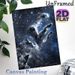 Pillars Of Creation Nebula Painting Poster, Ethereal Starlit Deep Space Scene Poster, Captivating Celestial Artwork Ideal For Home, Office And_maomaolike.com
